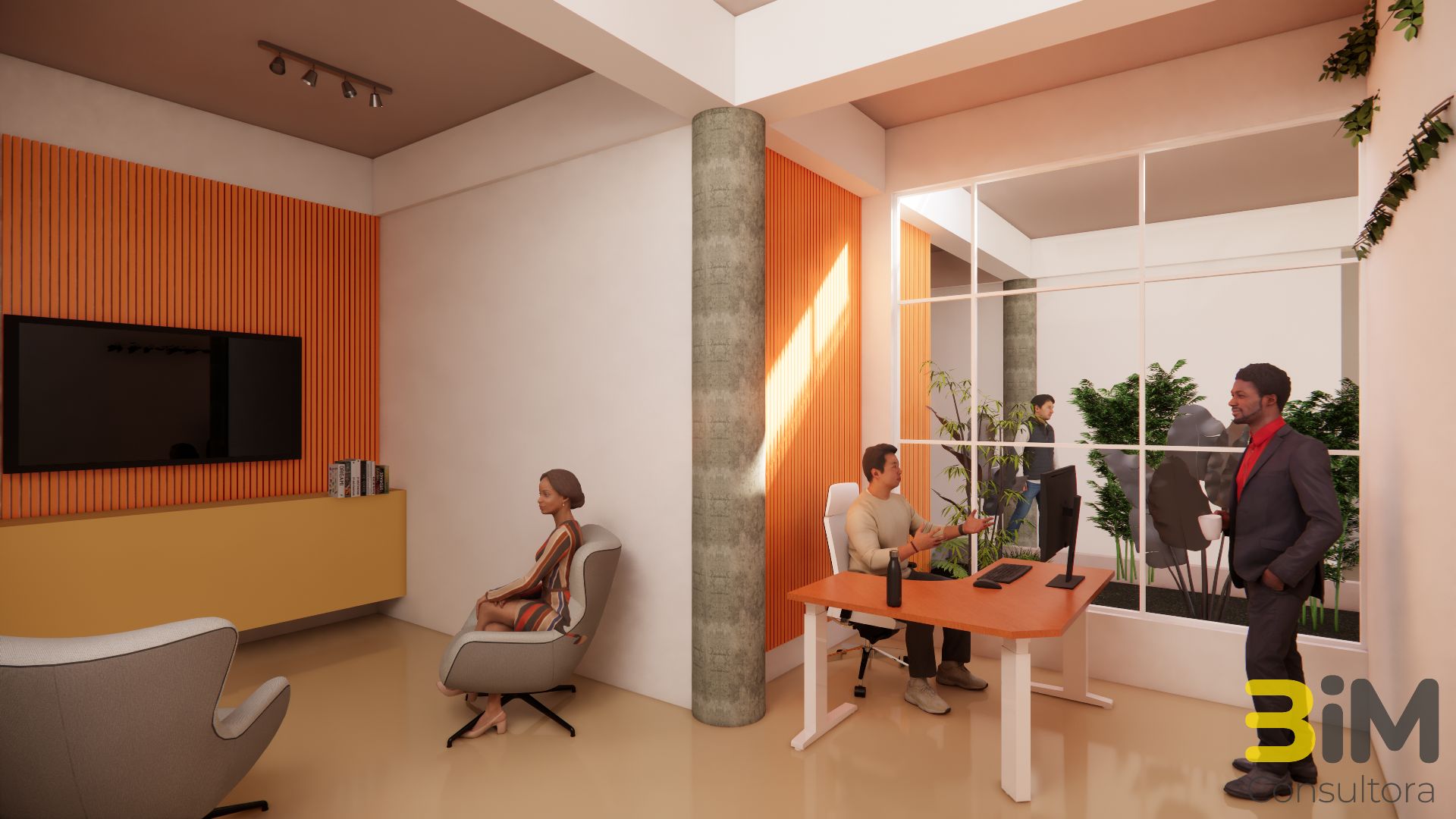 Modelado BIM e Imágenes Realistas para Refuncionalización de Edificio